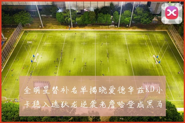 全明星替补名单揭晓爱德华兹KD小卡稳入选狄龙逆袭老詹哈登成黑马